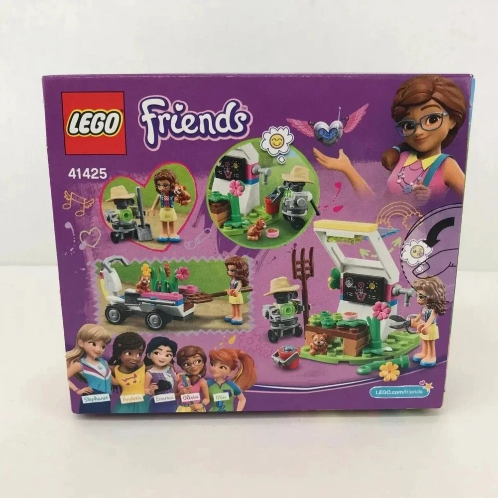 LEGO Friends 41425 Olivias Flower Garden 92 Pc Building Toy New Sealed Box